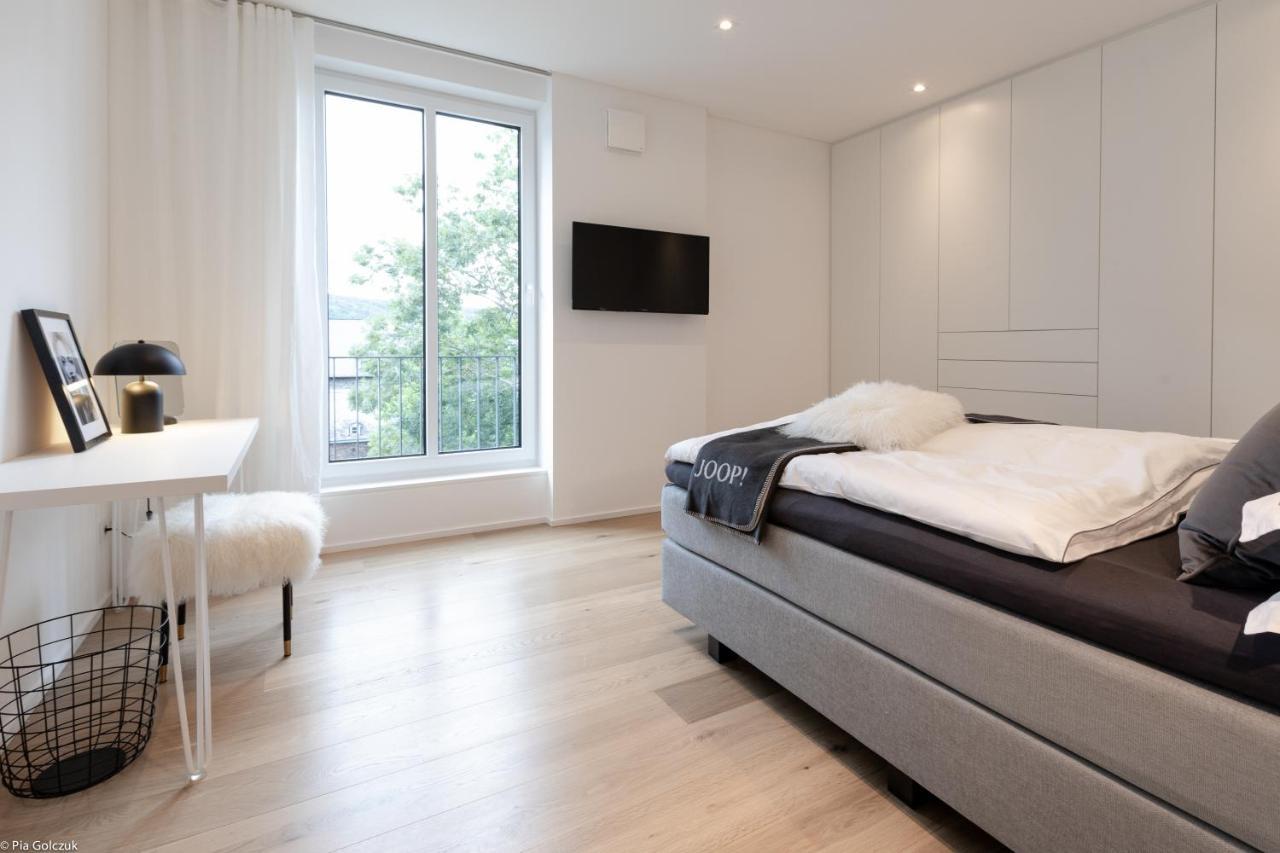 LOFT17 Neu Luxus-Loft Design Klima 2-4 Personen Apartment Traben-Trarbach Bagian luar foto