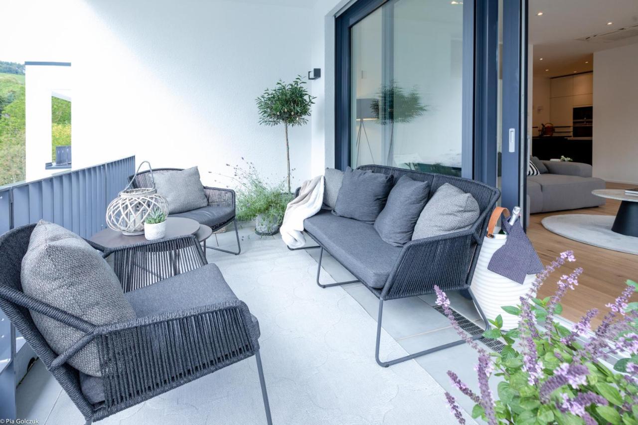 LOFT17 Neu Luxus-Loft Design Klima 2-4 Personen Apartment Traben-Trarbach Bagian luar foto