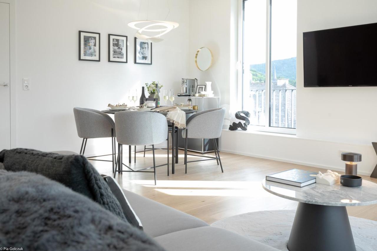 LOFT17 Neu Luxus-Loft Design Klima 2-4 Personen Apartment Traben-Trarbach Bagian luar foto