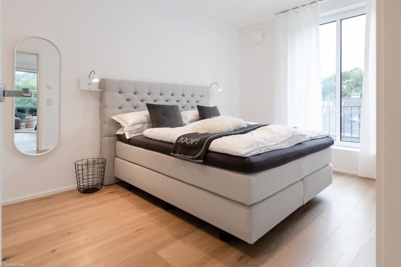 LOFT17 Neu Luxus-Loft Design Klima 2-4 Personen Apartment Traben-Trarbach Bagian luar foto